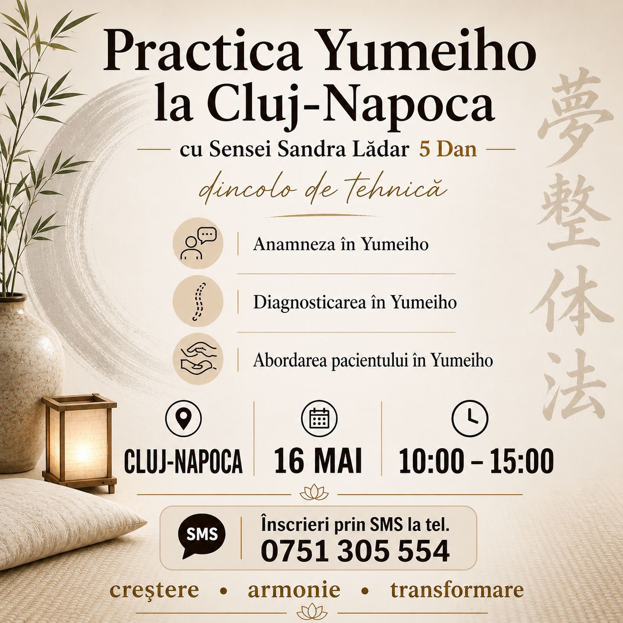 Practica Yumeiho la Cluj-Napoca